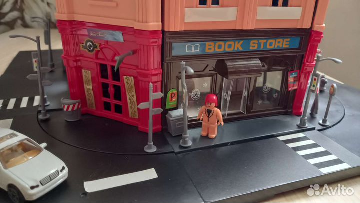 Игрушка Конструктор -Город, дорога, машины