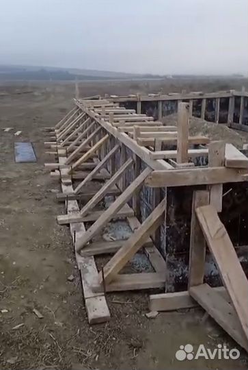 Опалубка в аренду для фундамент и перекрытия