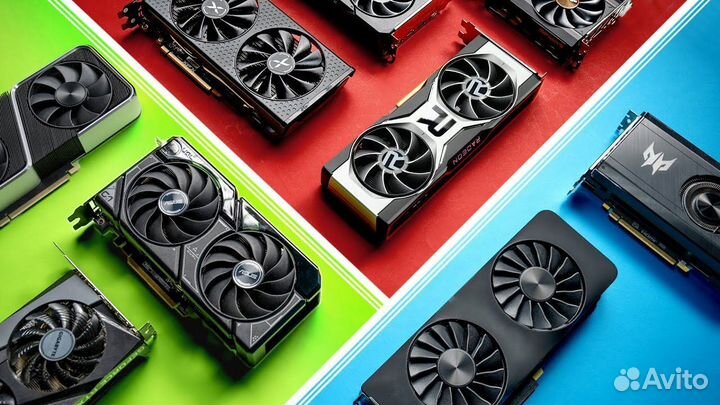 Пушка Видеокарты Rx / Gtx / Rtx В наличии Гарантия