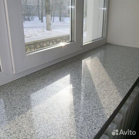 Подоконник из керамогранита