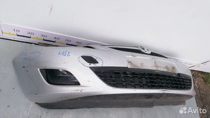 Бампер передний opel astra J 2010