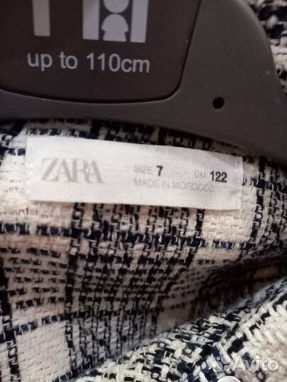 Рубашка zara для девочки 122