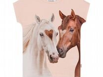 Molo футболка ragnhilde yin yang horses (лошади с