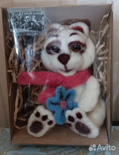 Подарок игрушка из натуральной шерсти валяние