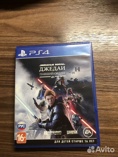 Диск Star Wars Jedi Fallen Order ps4/ps5