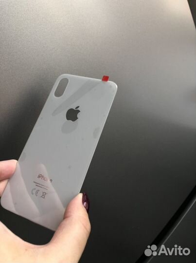 Стекло корпуса iPhone XS (задняя крышка)