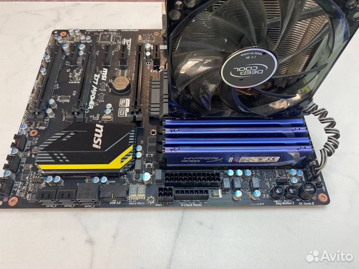 Комплект(MSi Z77, i5 3570k, 4*4 gb ddr3, башня)