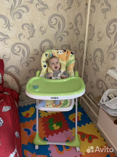 Стульчик для кормления happy baby