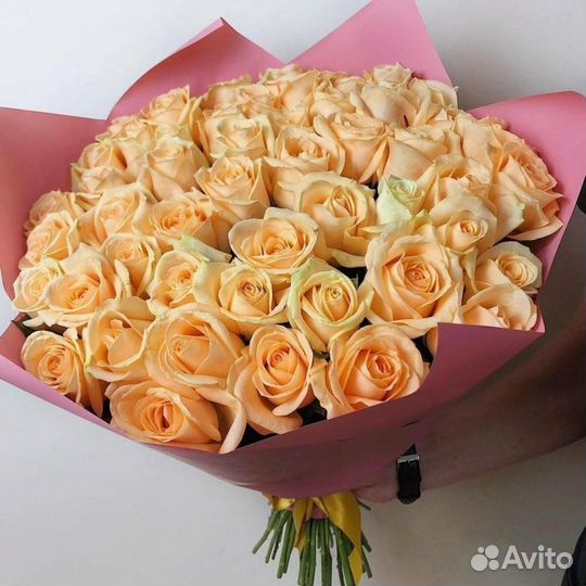 Букет из роз, свежие цветы с доставкой