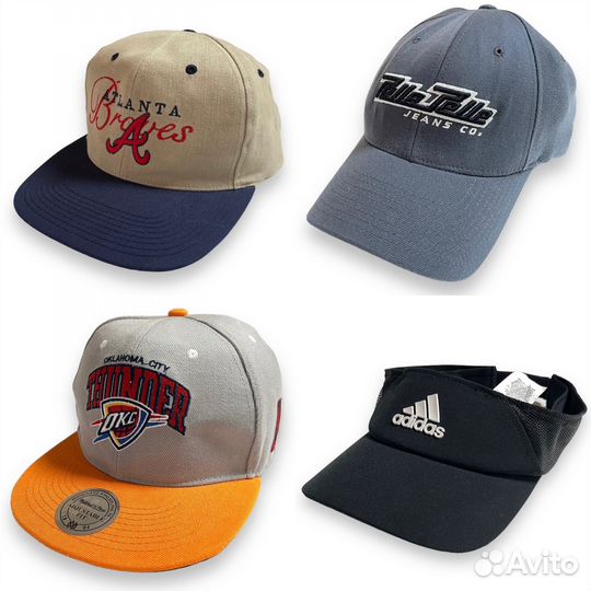 Бейсболки, головные уборы