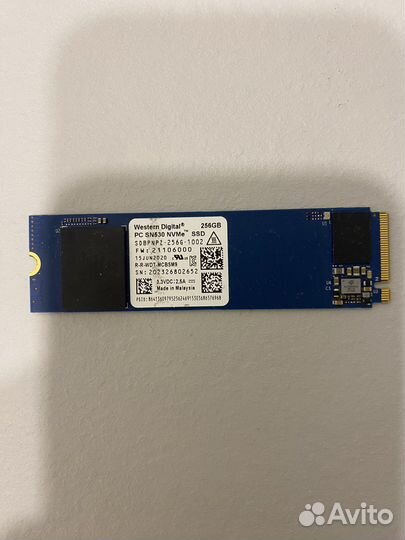 Ssd m2 nvme WD SN530 256GB