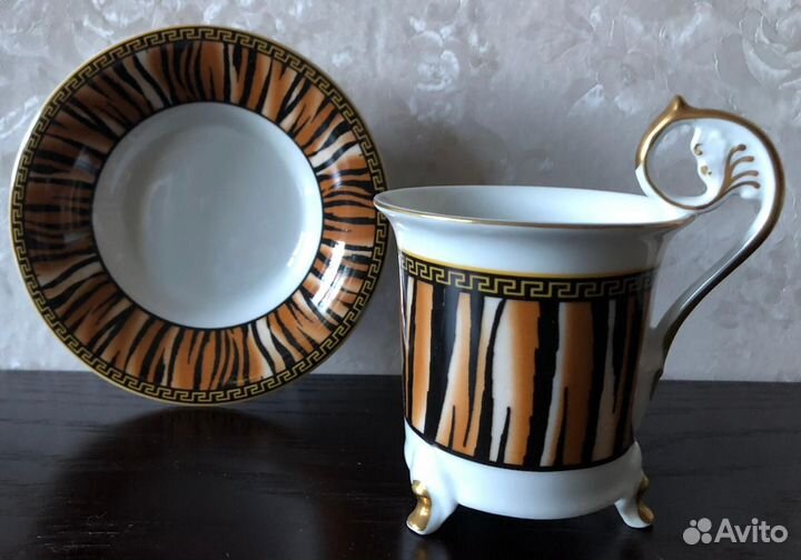 Чайная Кофейная пара фарфор Чехия лфз