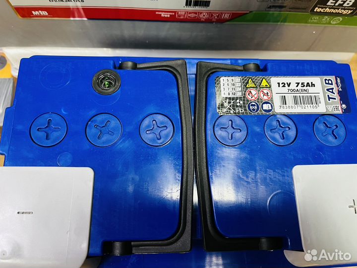 Аккумуляторы Tab 75