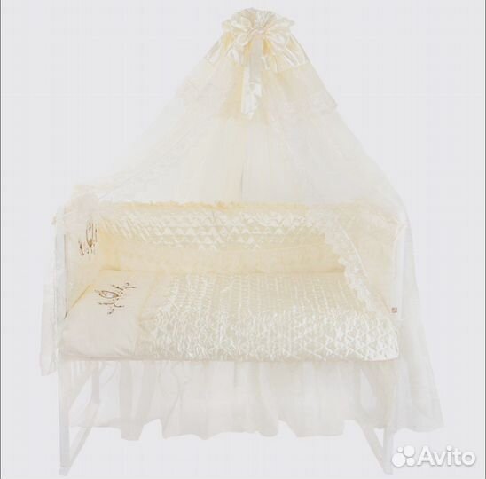 Комплект в кроватку для новорожденных Золотой Гусь