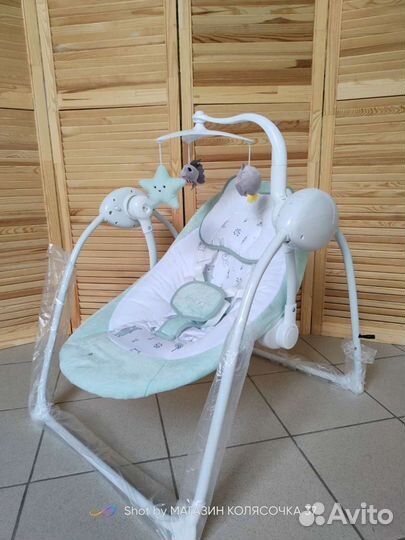 Новые электрокачели Indigo с рождения