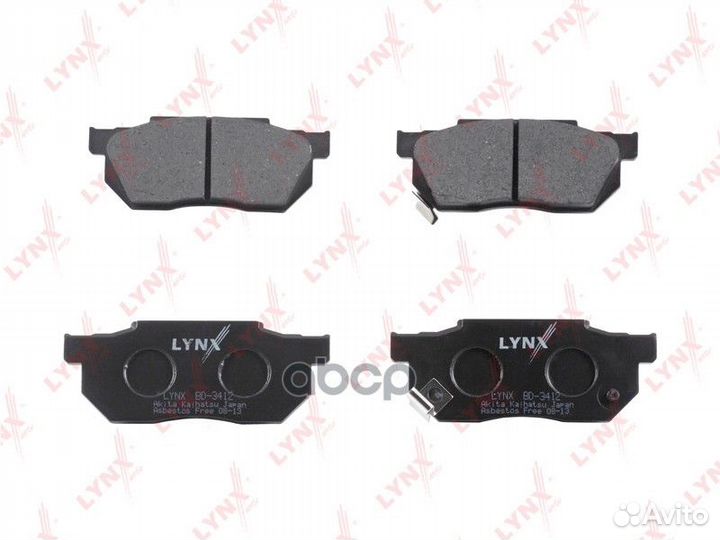 Колодки тормозные дисковые перед BD3412 LYN