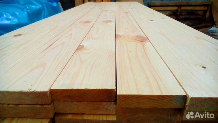 Доска строганная сухая,лиственница 20х90мм