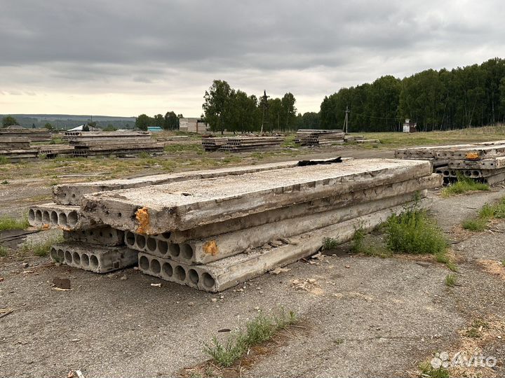 Плиты перекрытия ж/б бу