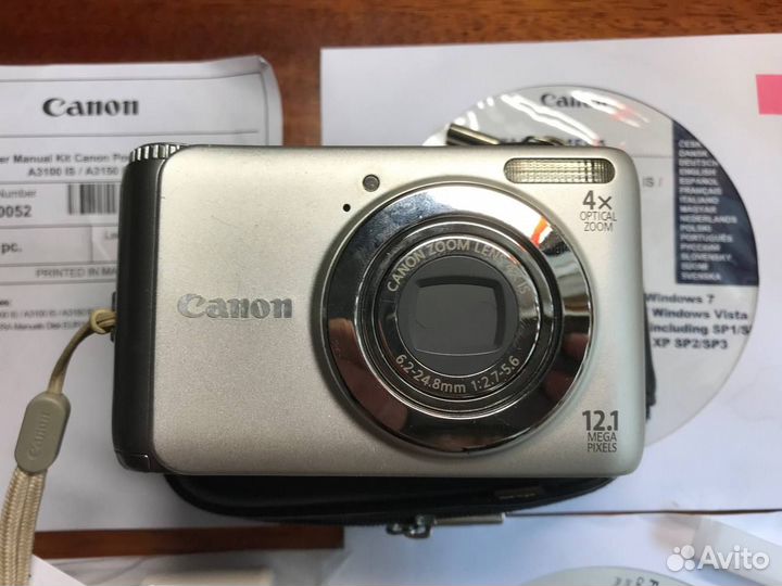 Фотоаппарат Canon A3100 IS