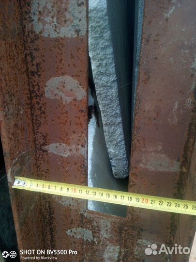 Ворота гаражные металлические бу