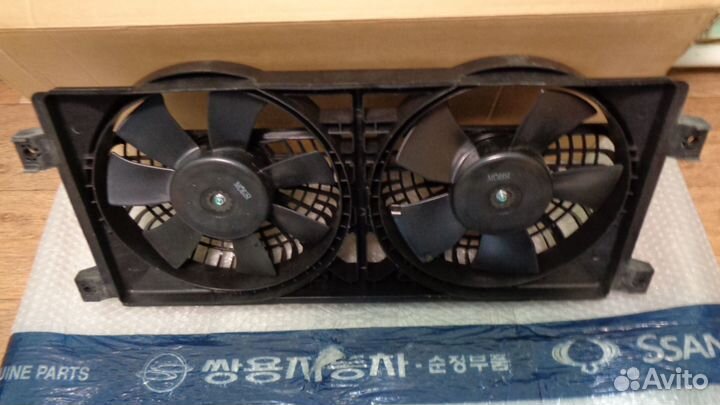 Диффузор с вентиляторами SsangYong Kyron 2005-2015