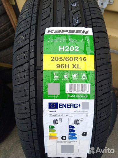 Kapsen ComfortMax AS H202 205/60 R16 96H