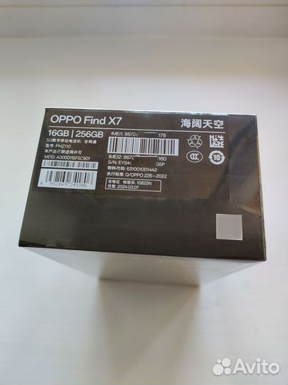 OPPO Find X7, 16/256 ГБ