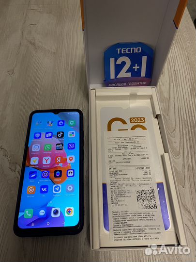 TECNO Spark 7, 4/64 ГБ