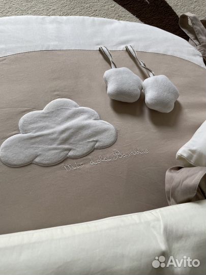 Бортики в детскую кроватку + постельное белье