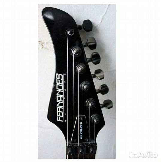 Fernandes RVX08 BLK, Электрогитара Revolver X, HH