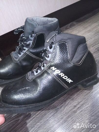 Ботинки лыжные детские