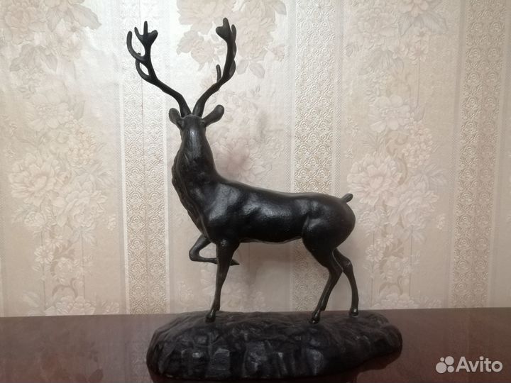 Олень большой каслинское литье