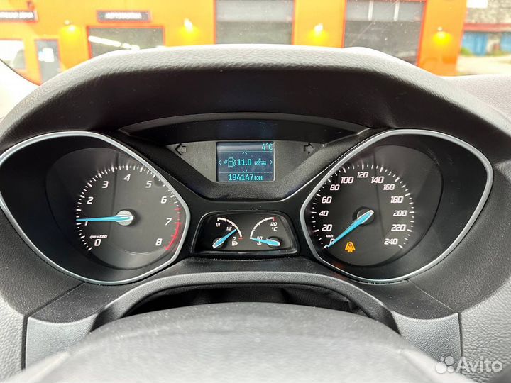Ford Focus 1.6 МТ, 2012, 194 000 км
