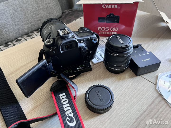 Фотоаппарат Canon 60d + объектив Sigma