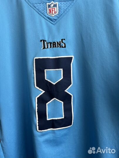 Titans Marcus Mariota Nike Light Blue Jersey