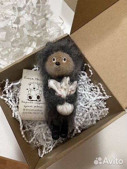 Ежик игрушка/подвеска/игрушка в машину/подарок