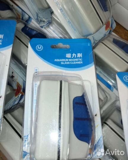 Магнитная щётка для мытья стенок аквариума