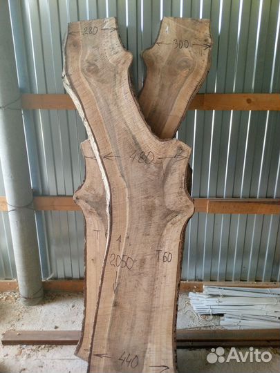 Слэб ореха грецкого