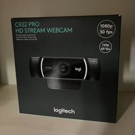 Logitech c922 pro hd stream webcam