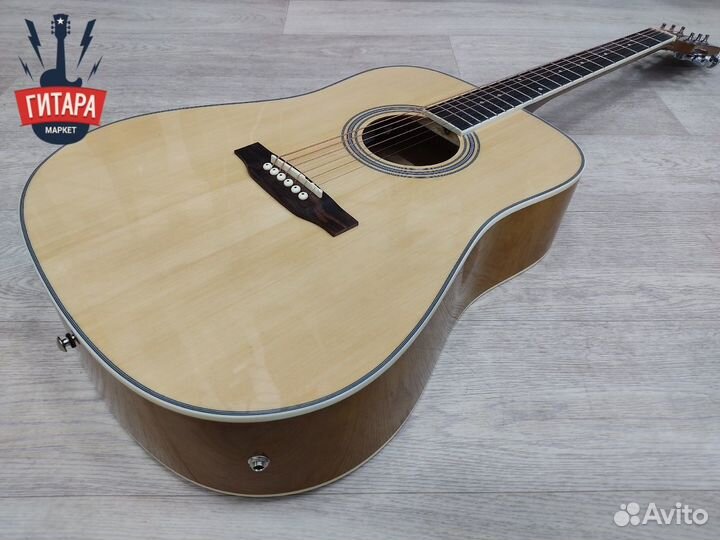 Электро-акустическая гитара новая