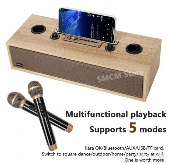 Караоке система с двумя микрофонами новая