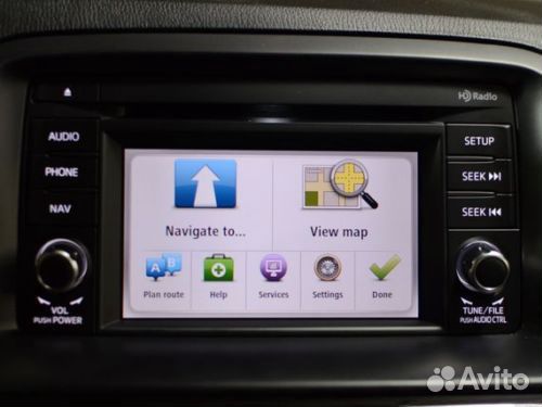 SD карта навигации Mazda NB1 TomTom