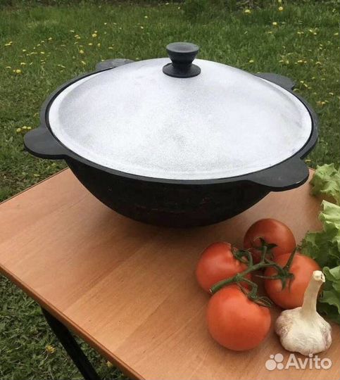 Казан чугунный узбекский наманган