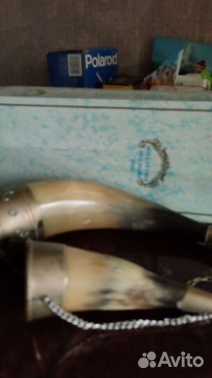 Сувенирные рога для вина