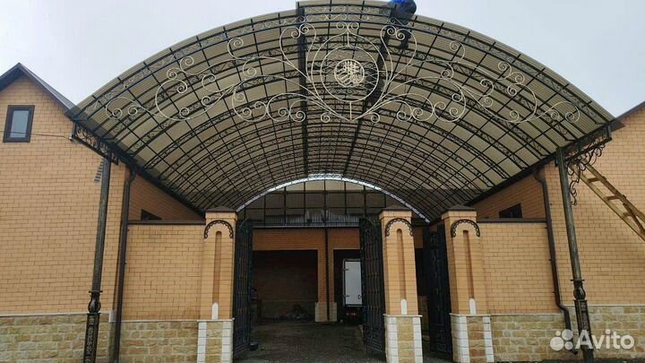 Навесы кованные