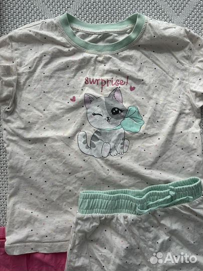 Вещи на девочку пакетом 128