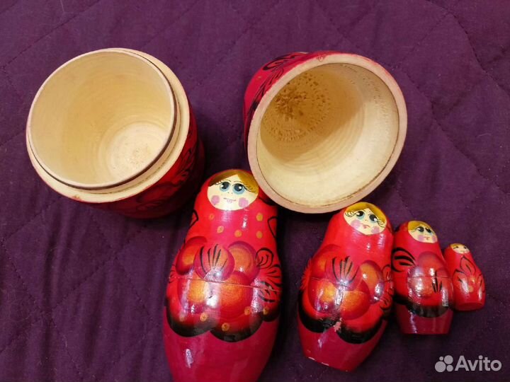 Матрешка СССР сувенир