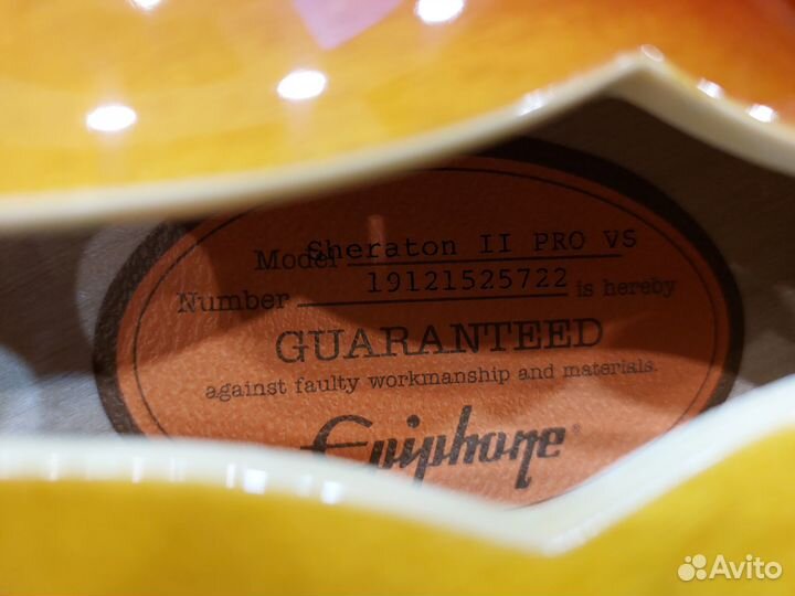 Электрогитара Epiphone Sheraton 2 PRO VS