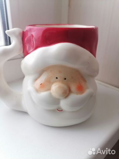 Кружка дед мороз