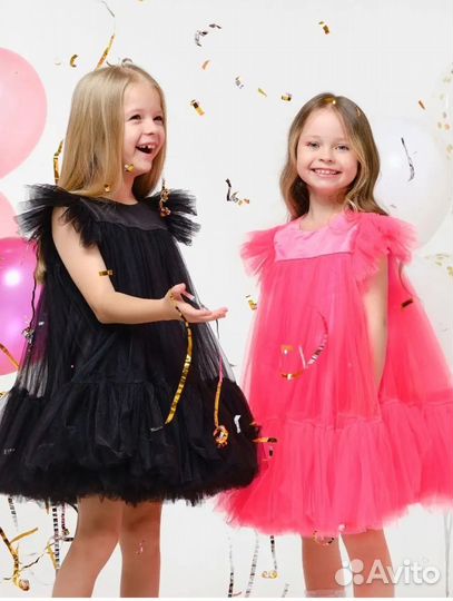 Платье нарядное с пышной юбкой 110-116